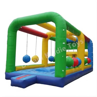 Giant Inflatable gauntlet balls challenge inflatable Obstable interactive Games