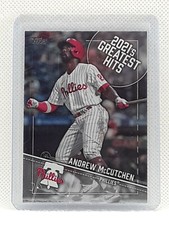 Andrew McCutchen 2022 Topps Baseball 2021�s Greatest Hits Philadelphia Phillies