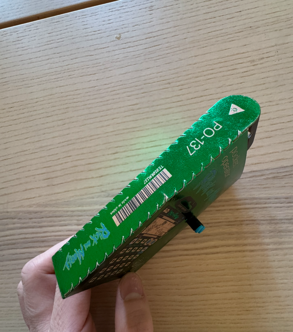 NEW SEALED Teenage Engineering PO-137 Rick And Morty Pocket