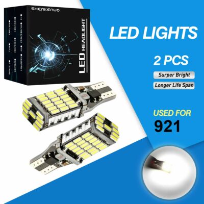 For Jeep Liberty 2002-2006 921 912 W16W T15 916 LED Reverse Back Up Light Bulbs