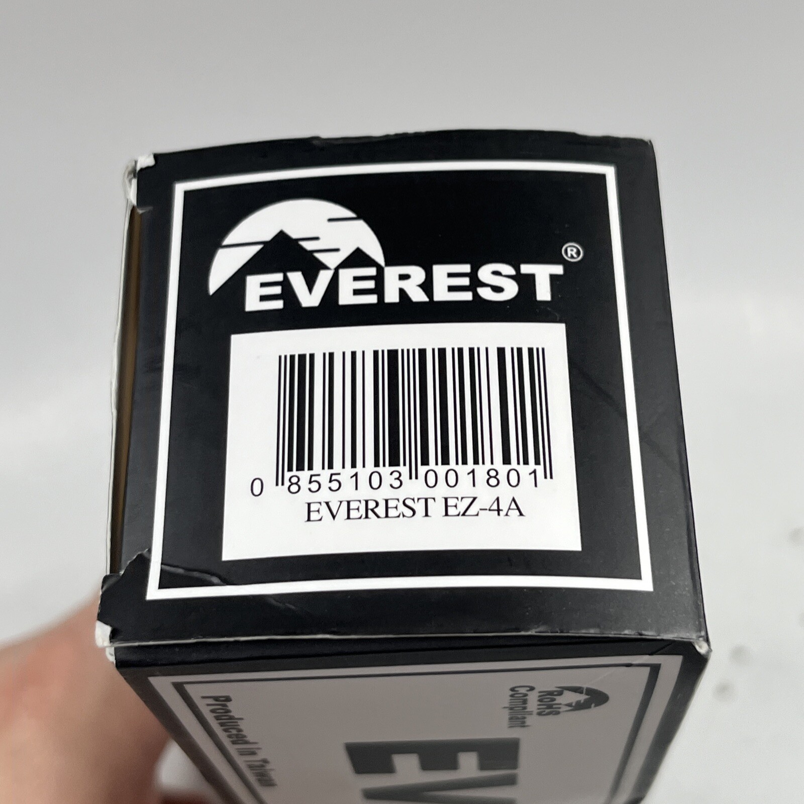 EVEREST EZ 4A Shoulder Rest 3/4 Or 4/4 Violin Or 13" - 14" Viola Easy Model NEW