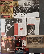 Ritchie Blackmore / RAINBOW Lots of Clippings & Poster Classic ROCK