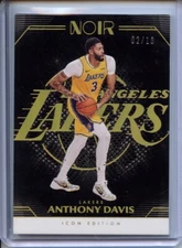 Panini Noir - Icon Edition #120 Anthony Davis GOLD /10 SSP
