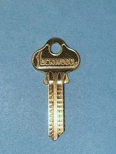 Vintage Original Lockwood Key Blank, Ilco #1004AX, NOS