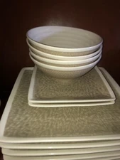 HTF RARE Sango Vega Taupe Round Cereal Bowl Excellent Used