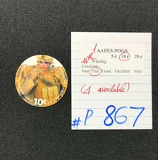 AAFES POGS, 14th Series/Printing,1 POG, 10¢ , #P867, FAIR