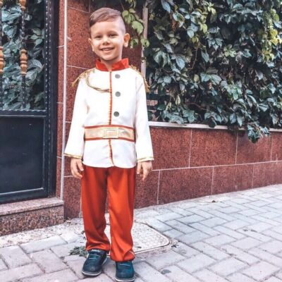 kids Prince Charming Costume for Children Halloween Cosplay The King Costume