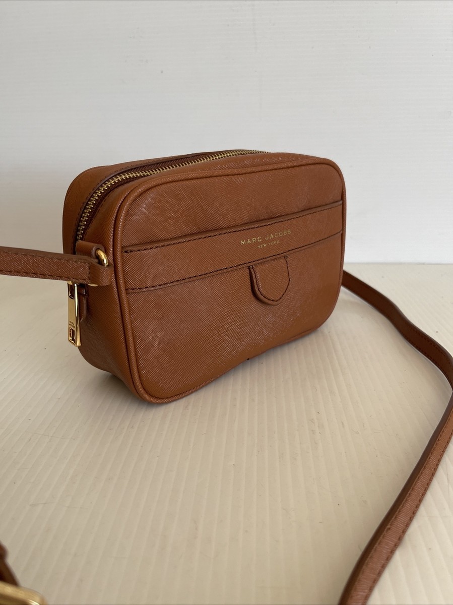 NEW Marc Jacobs Liaison Crossbody Bag - Smoked Almond | eBay
