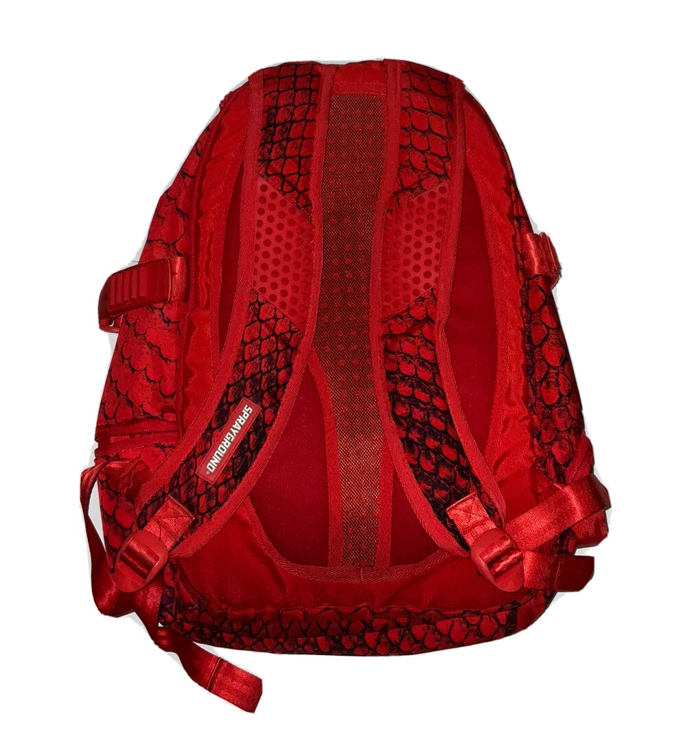 SprayGround Spython Backpack Red/Black Rare