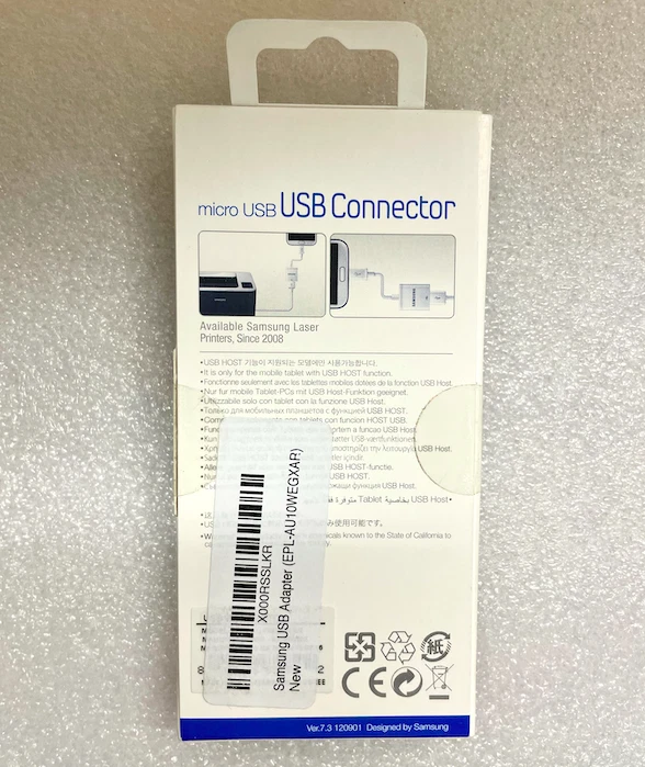 5 Pack - Samsung Micro-USB  Connector - Image 3 of 3