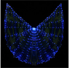 Single Color LED ISIS WINGS belly dance costumes light club 5 colors to choose