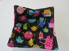 Microwave Bowl Cozy Reversible Tea Pots and Floral