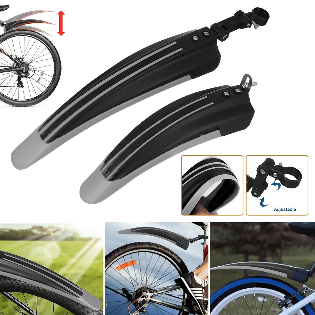 Mountain Bike Bicycle Cycling Tire Front Rear Mud Guards Mudguard