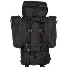 Rucksack "Alpin 110" schwarz Tourenrucksack Wandertour Camping- Outdoorurlaub