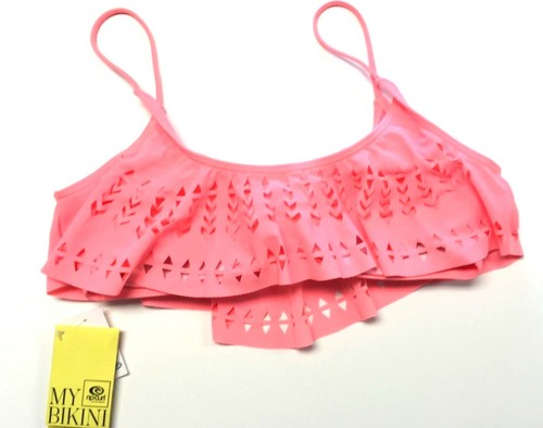 Ripcurl Phoenix Womens Coral Swim Bikini Top Swimwear Size Large - Picture 3 of 3