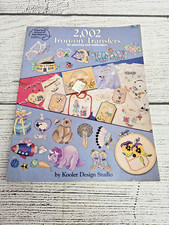 2002 Iron-On Transfers Painting Embroidery American School Of Needlework Design