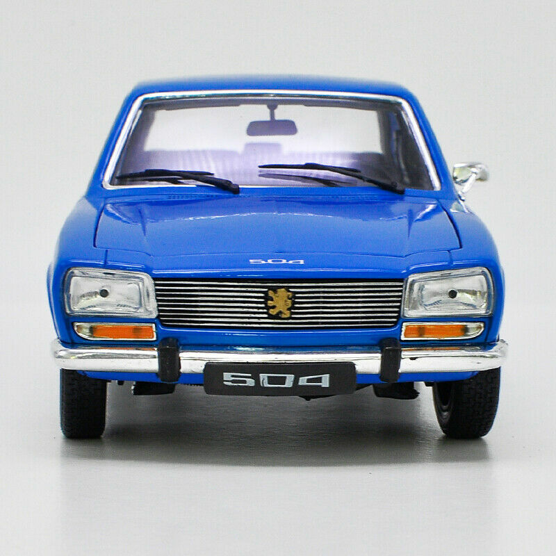 Welly 1:18 Peugeot 504 1975 Alloy Diecast Static Car Model Kids Boys Toy Gift