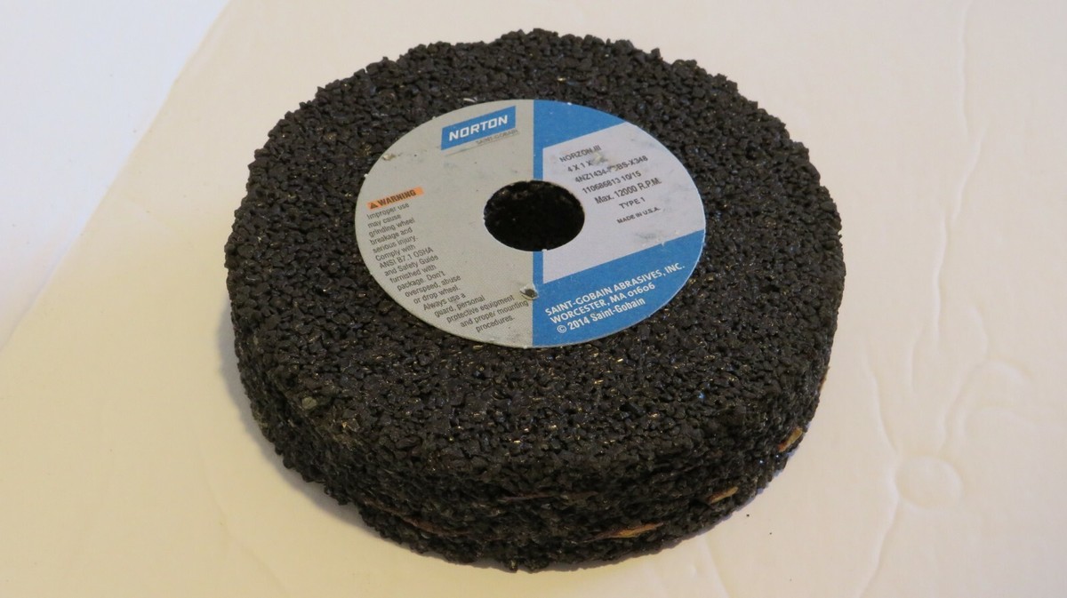 norin　36 NORTON NORZON III GRINDING WHEELS 4