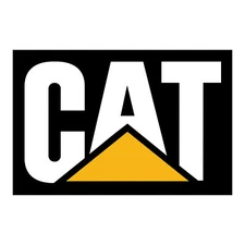 CAT Construction SQUARE Logo Sticker / Vinyl Decal  | 10 Sizes!! with TRACKING!