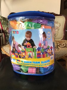 verdes wood grain foam blocks