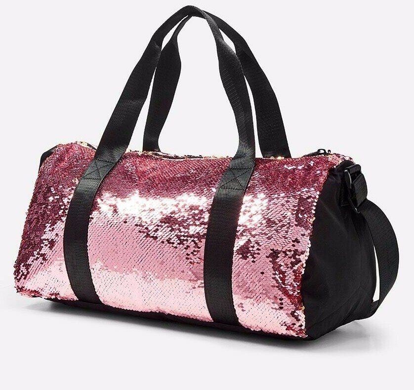 NWT Justice Girl Equestrian Flip Sequin Duffle Bag Tote Bag Horse