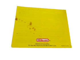 Dr Mario Manuale Istruzioni SOLO Nintendo NES NO gioco o scatola