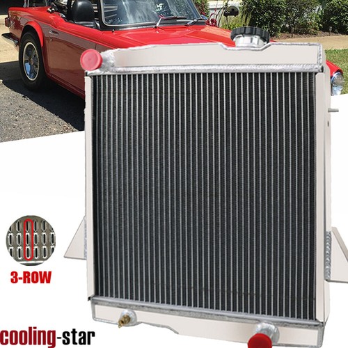 3 Core Aluminum Radiator For 1969-74 Triumph TR6 1967-1968 Triumph ...