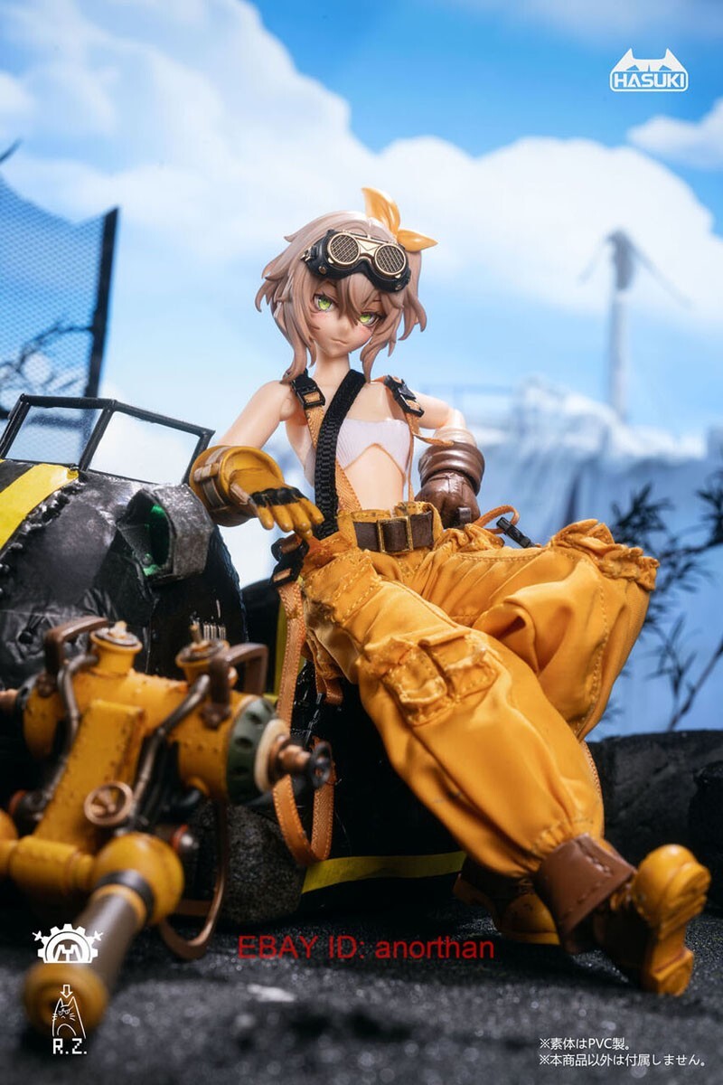 HASUKI PA007 Mechanic Fiona 1/12 Movable eyes Female Action