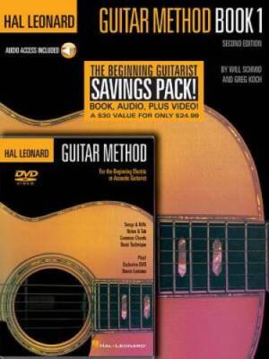 Hal Leonard Guitar Method Book 1: Book/CD Package - Paperback - VERY GOOD