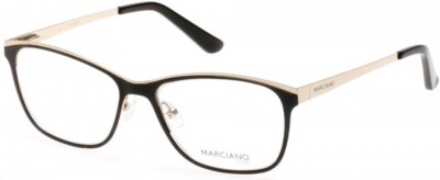 Marciano By Guess GM0255 005 Matte Black Metal Optical 53-16-135 0255