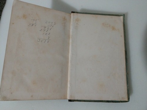 Antique 1880 Hardcover Greenleaf's New Practical Arithmetic Benjamin Greenleaf - Picture 8 of 8