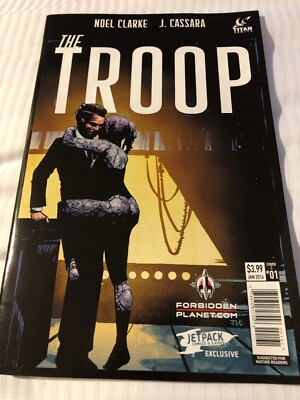 The Troop# 1 Variant Cvr C Jetpack & FP Titan, Jan 2016, Noel Clarke