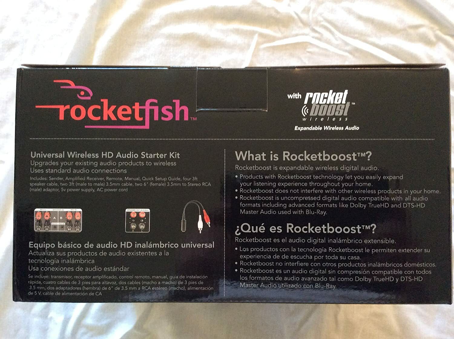 Rocketfish Wireless HD Audio Starter Kit USED eBay