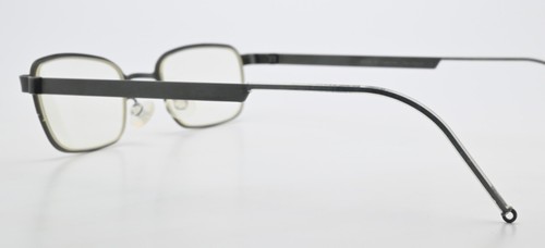 Lindberg Glasses Frame Mod 5015 Metallic Grey Rectangle Light Strip Titanium - Picture 6 of 11