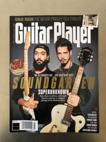 Guitar Player March 2024 Soundgarden Kim Thayil Chris Cornell - 第 1/2 張圖片
