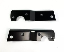 Pair Black Tail Light Brackets For 1955-1966 Chevy Gmc Pickup Trucks Rh Lh Pair Black Tail Light Brackets For 1955-1966 Chevy Gmc Pickup Trucks Rh Lh