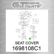1698108C1 SEAT COVER fits INTERNATIONAL TRUCK (Surplus Open Box)