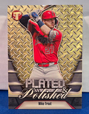 Marketplace image: Topps 2026 1/1 Pristine Plated & Polished Superfractor Mike Trout Angels PP-20