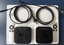 TWO (2) Apple TV 3rd Gen. HD Media  A1469 Wit...