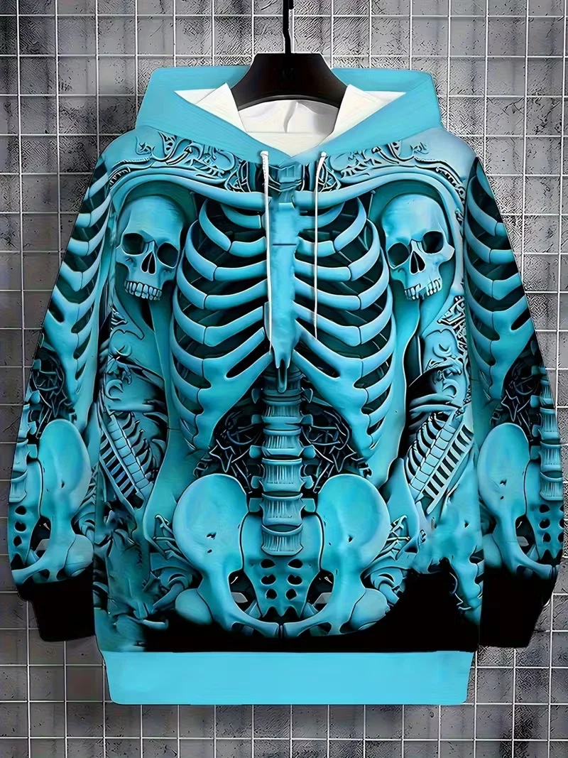 Men's Colorful Sweatshirts Hoodie long sleeve oversized BIG size 3XL