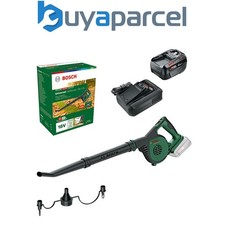 Bosch 06008A0601 18v Garden Leaf Blower UniversalLeafBlower - 1x 4AH Battery
