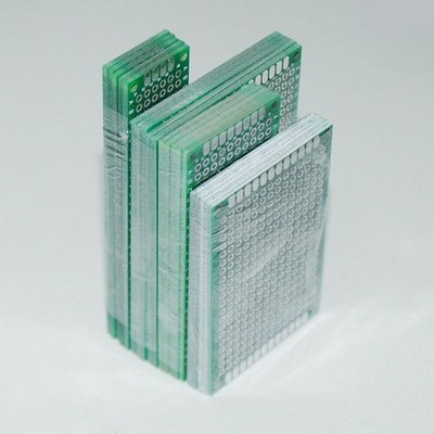20er Set Leiterplatte ProtoBoard Platine Stripboard 2X8 3X7 4X6 5X7 je 5 Stück