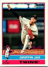 2025 TOPPS HERITAGE SHORT PRINT #474 GRIFFIN JAX