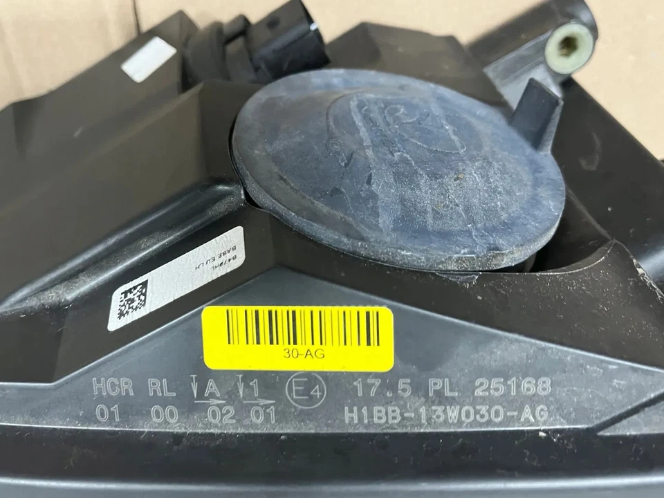 Frontscheinwerfer Ford Fiesta I 2549186 Links Scheinwerfer Headlight - Bild 3 von 4