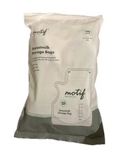 Motif Medical Breast Milk Storage Bags 8oz Single Use Bags 100 count BPA-Free