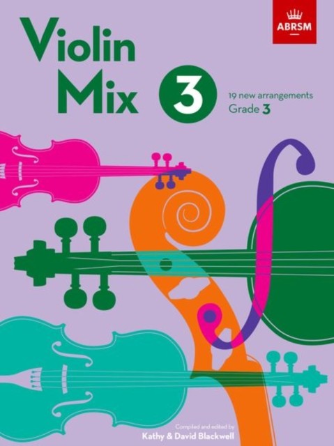 Violin Mix 3 19 new arrangements, Grade 3 by ABRSM (Sheet music)