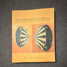 Mathematical Ideas 2nd Custom Edition BMCC Mi...