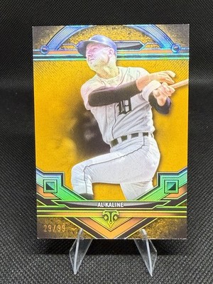   2024 Topps Triple Threads Al Kaline Gold /99 Detroit Tigers #190