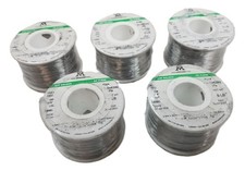 2.5lb AIM 13368 Wire Solder .015" 0.38mm Diameter No Clean 2% Glow Core Flux NEW