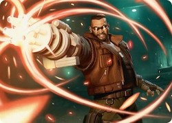 Barret Wallace #8 Art Card - Final Fantasy Art Series MTG